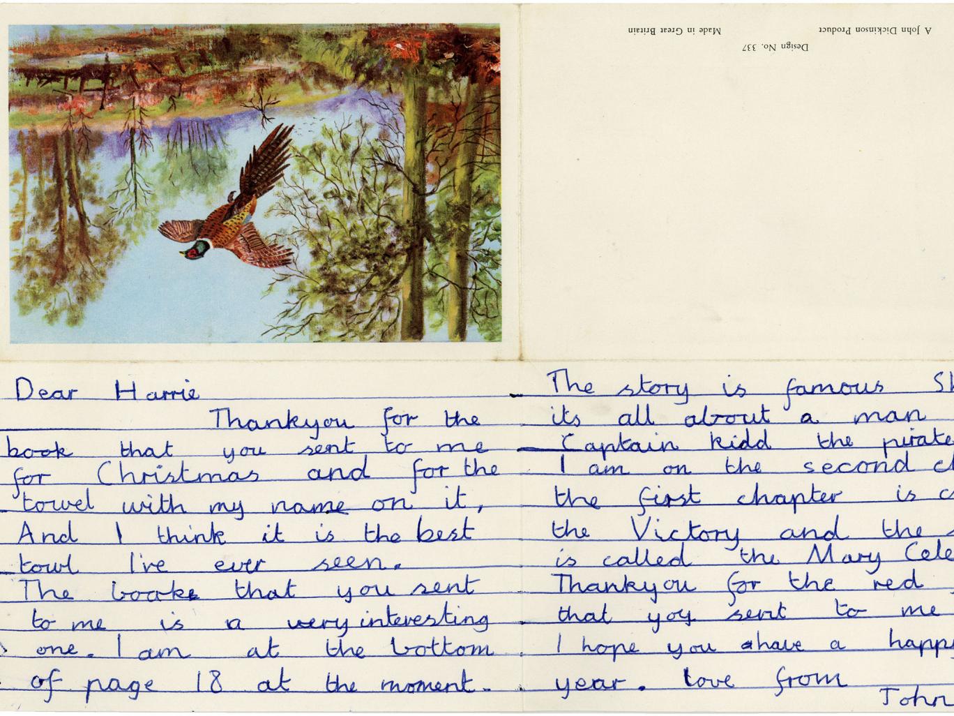 Une carte postale (fascinante) écrite par John Lennon lorsqu'il avait 11 ans va être vendue aux enchères : le prix devrait atteindre près de 40.000 euros