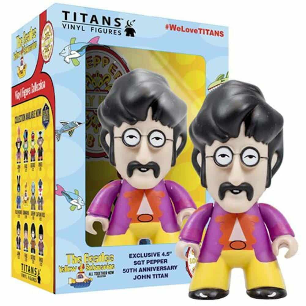 Des fans japonais toujours gâtés ! #beatles #japon #figurine