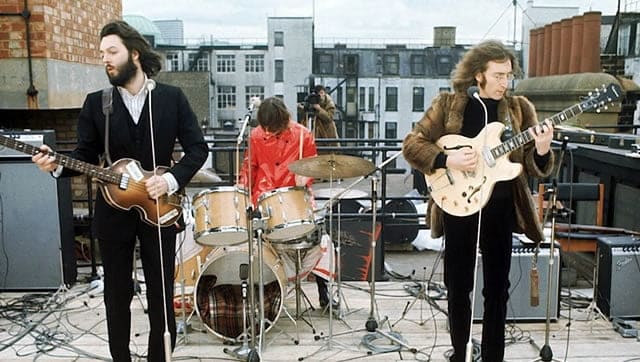 le dernier concert des Beatles - Rooftop concert