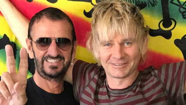 Ringo Starr : encore un invité de choix #ringostarr #zakstarkey #ringo2017