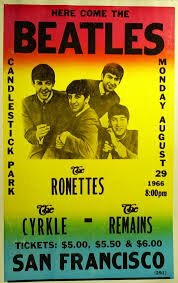 Affiche du dernier concert des Beatles