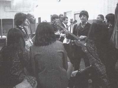 Les Beatles dans les coulisses du dernier concert