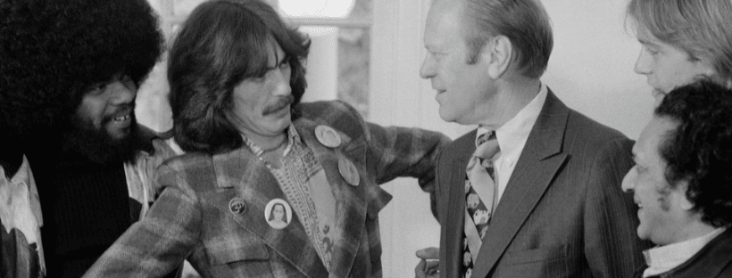 Comment le fils de Gerald Ford a orchestré la visite de George Harrison à la Maison Blanche