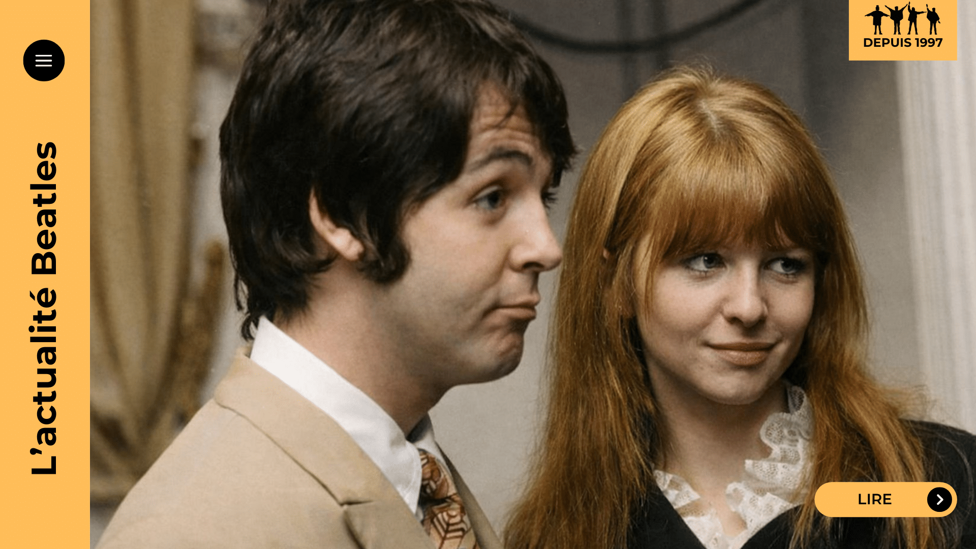 Jane Asher change la vie de Paul McCartney : Wimpole Street, les chansons qui naissent, puis les fissures de Rubber Soul jusqu’à la rupture de 1968. Une plongée intime dans l’envers des Beatles, morceau par morceau. À lire.