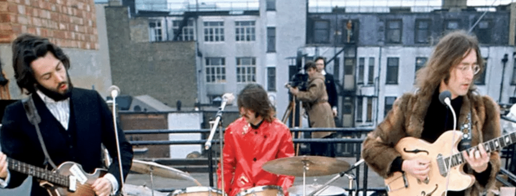 Les informations sur le derneir concert des beatles sur le toit