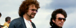 Jeff Lynne a joué du ukulélé pour George Harrison la dernière fois qu'ils se sont vus : " J'espère qu'il m'a entendu - je pense que oui ".