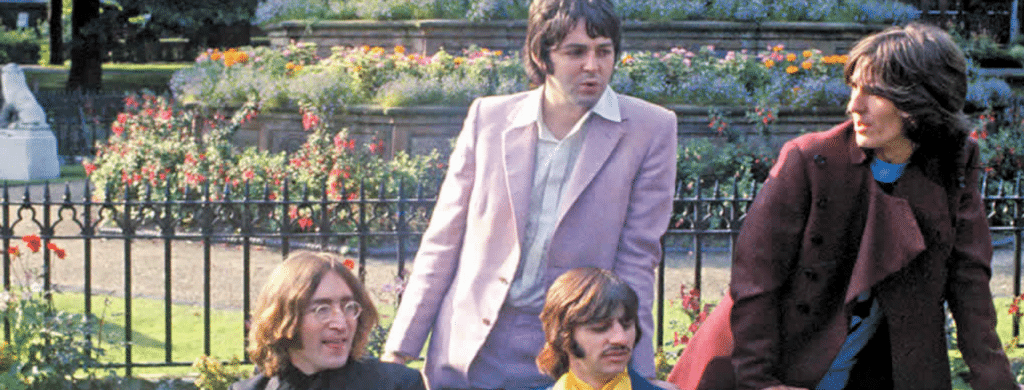 Les Beatles en 1968