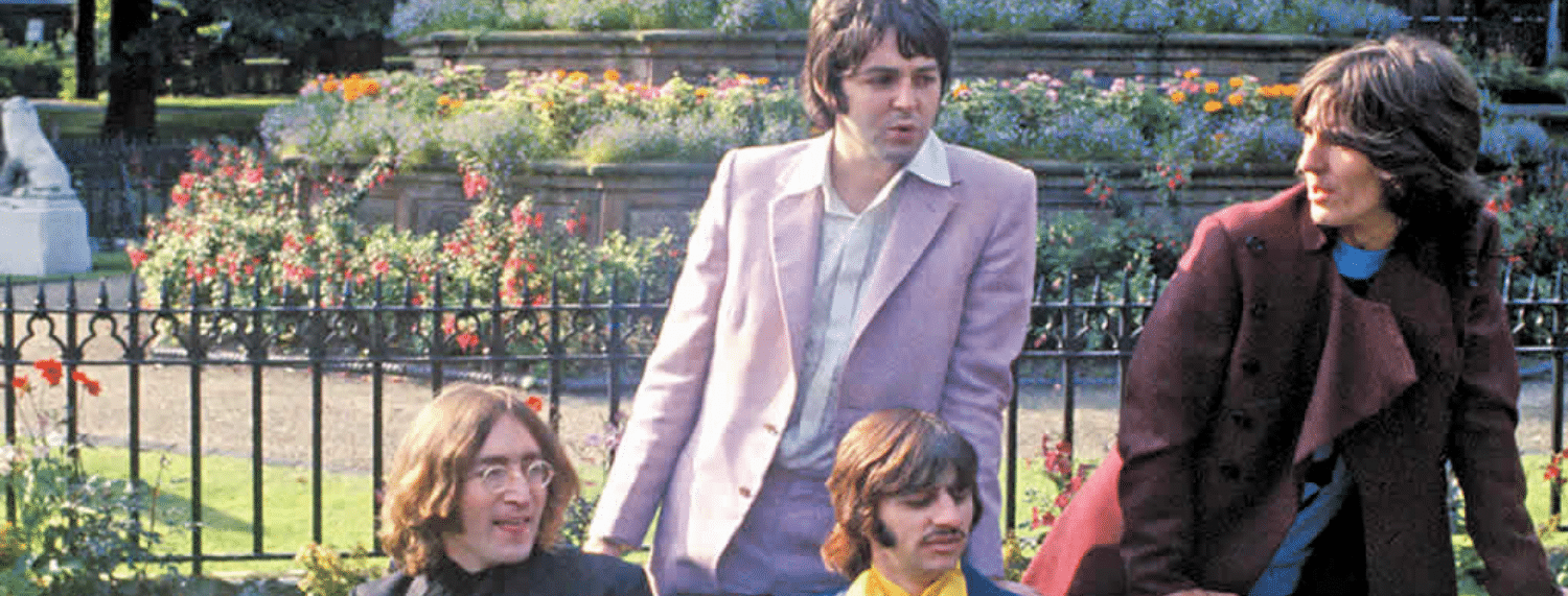 Les Beatles en 1968