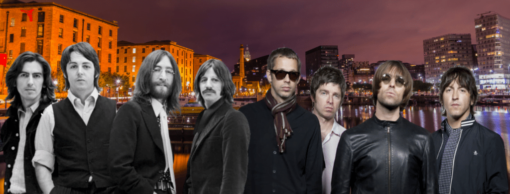 Les Beatles et Oasis