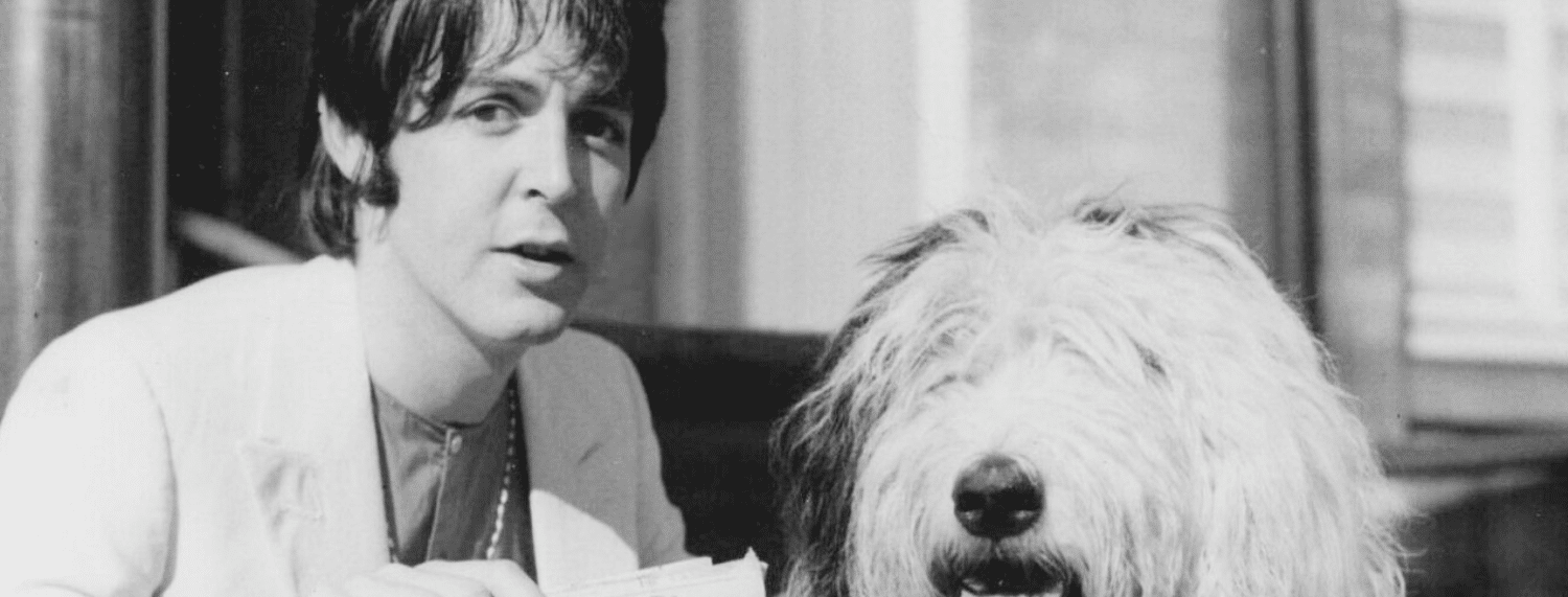 Qaund Paul McCartney écrit une chanson pour son chien