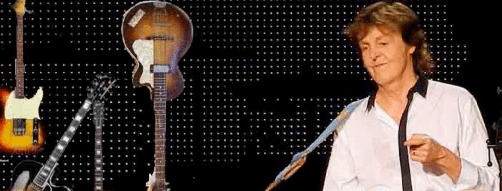Paul McCartney et sa passion pour les guitares
