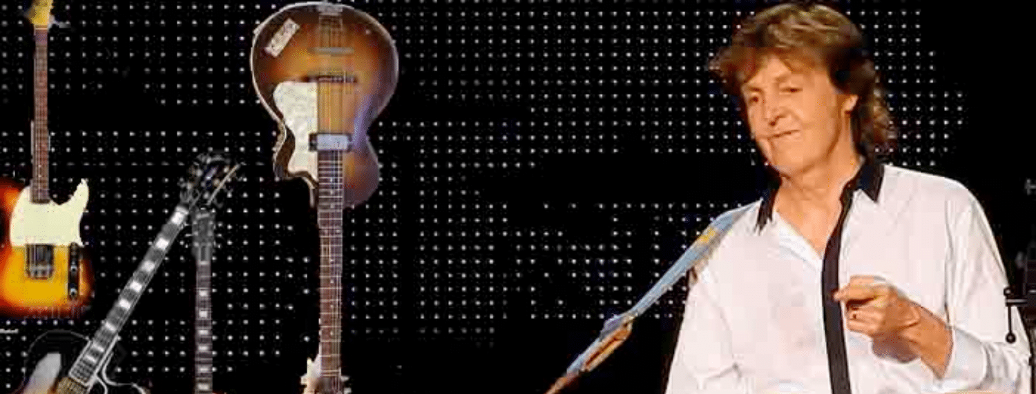 Paul McCartney et sa passion pour les guitares