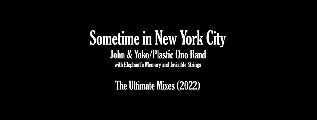 Réédition albums john Lennon