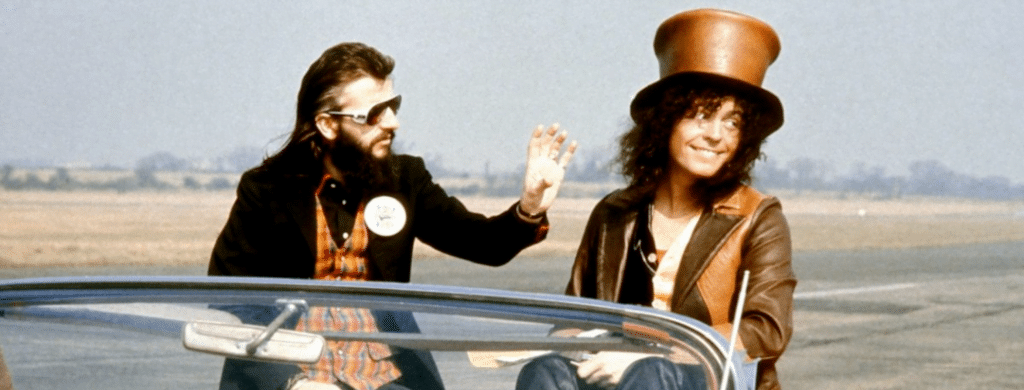 Ringo Starr et Marc Bolan