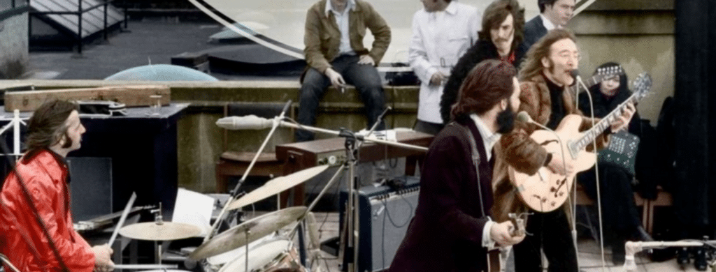 The Beatles rooftop Concert diffusion au cinéma