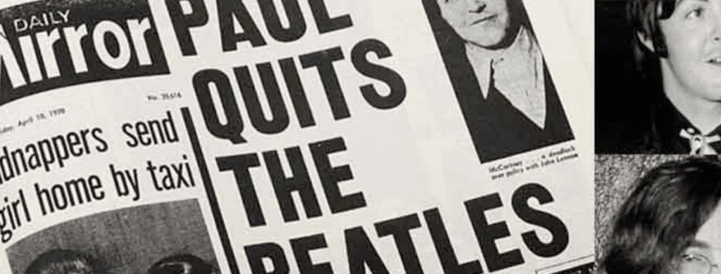 Paul McCartney parle de la séparation des beatles