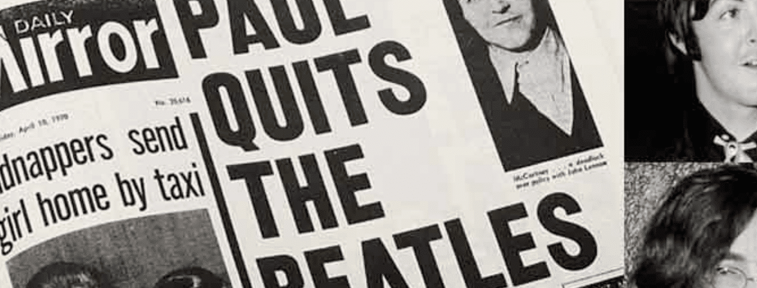 Paul McCartney parle de la séparation des beatles