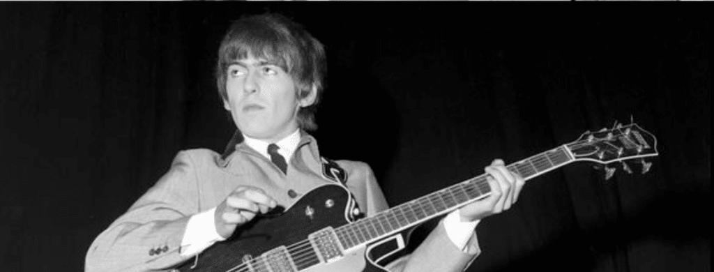 George Harrison et l'éciture de chansons avec les Beatles