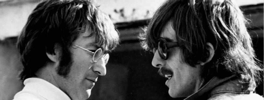 La collaboration entre John Lennon et George Harrison