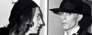 John Lennon et David Bowie