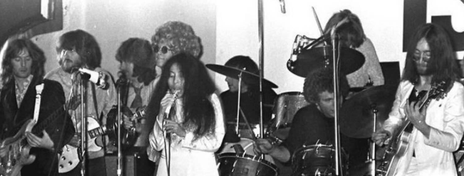 Quand les Beatles se réunissaient sur scène lors du dernier concert britannique de John Lennon en 1969.