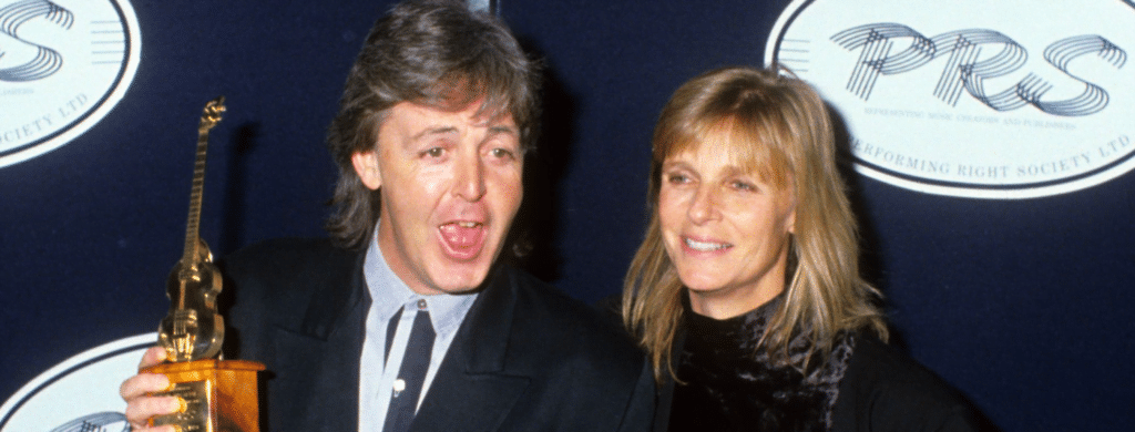La relation entre Paul et Linda McCartney