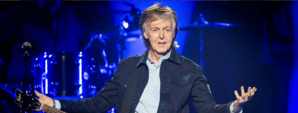Paul McCartney en concert en 2022