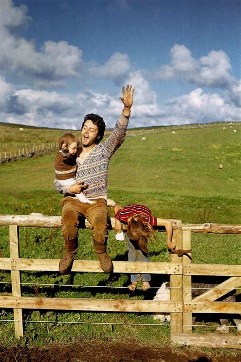 Paul McCartney dans les années 70, loin de toutes pressions.