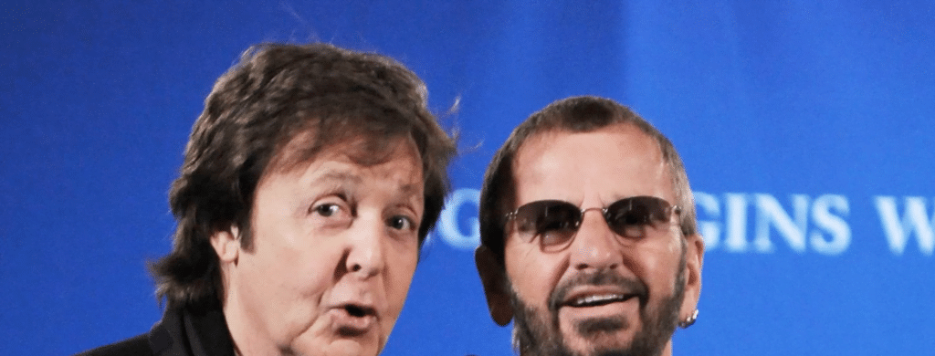 Paul McCartney et Ringo Starr