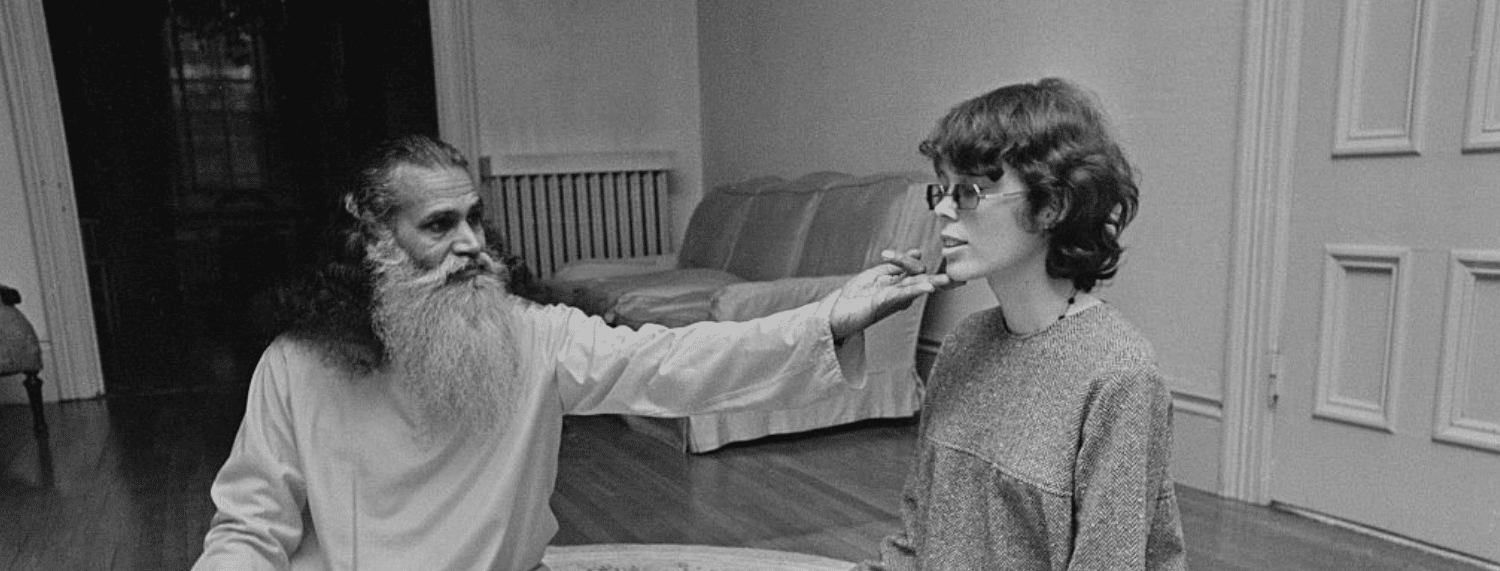Prudence farrow et les beatles en Inde