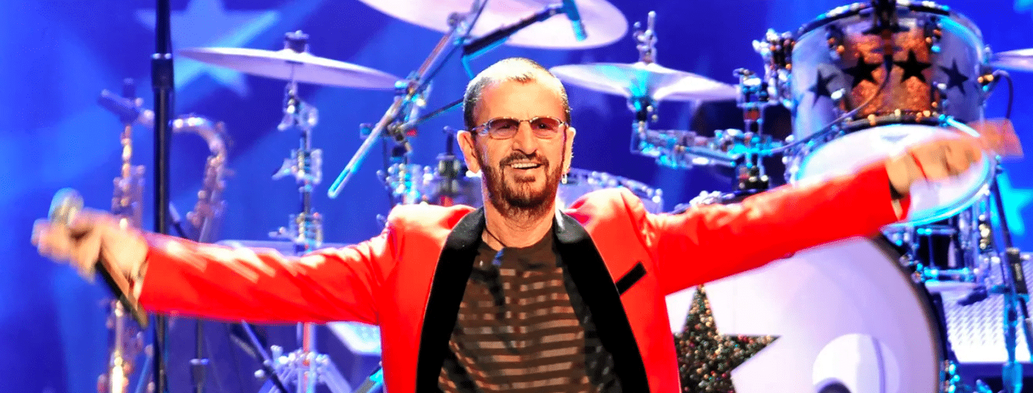 Ringo Starr sur scène en 2022