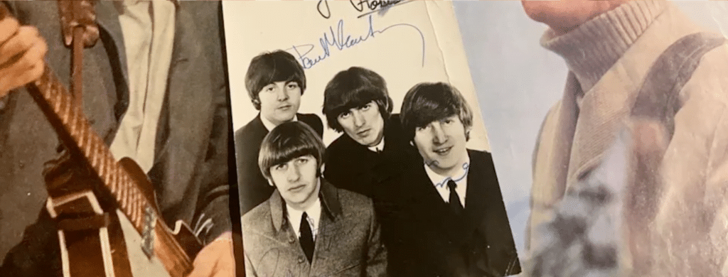 De beaux souvenirs des Beatles aux enchères