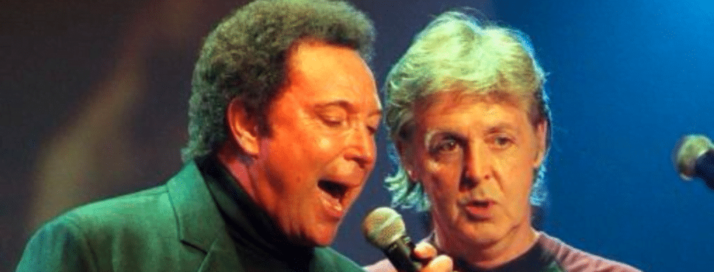 Tom Jones et paul McCartney