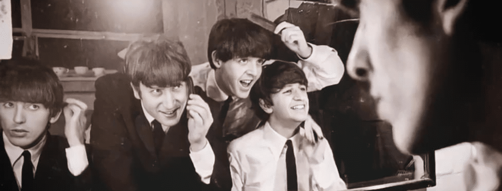 Les Beatles en coulisse
