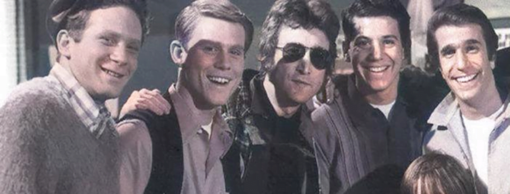 John Lennon a-t-il participé au tournage de la série Happy Days