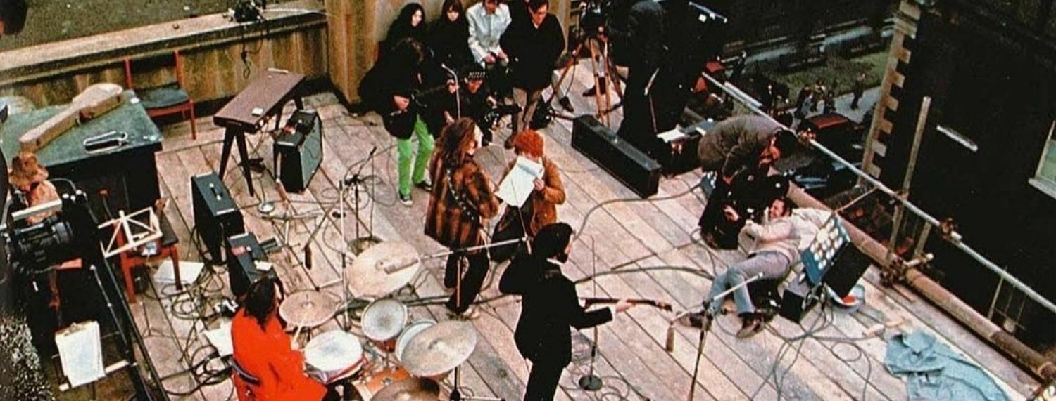 Quel événement insolite s'est passé lors du concert sur le toit de 1969 ?