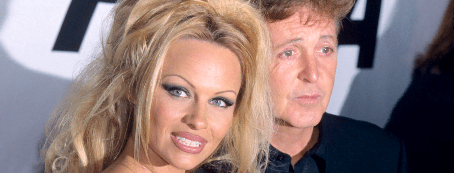 Paul McCartney et Pamela Anderson