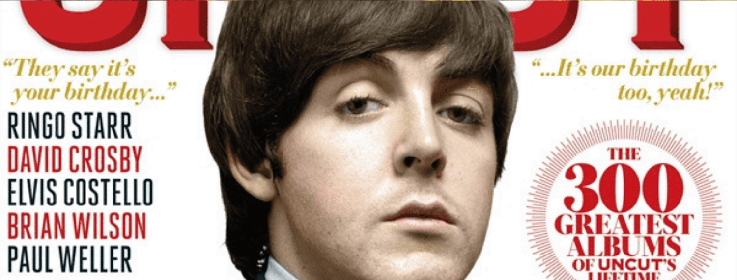 Paul McCartney figure sur la couverture de Uncut de mars 2022