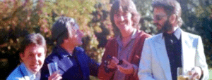 La réunion des Beatles en 1979 pour le mariage d'Eric Clapton