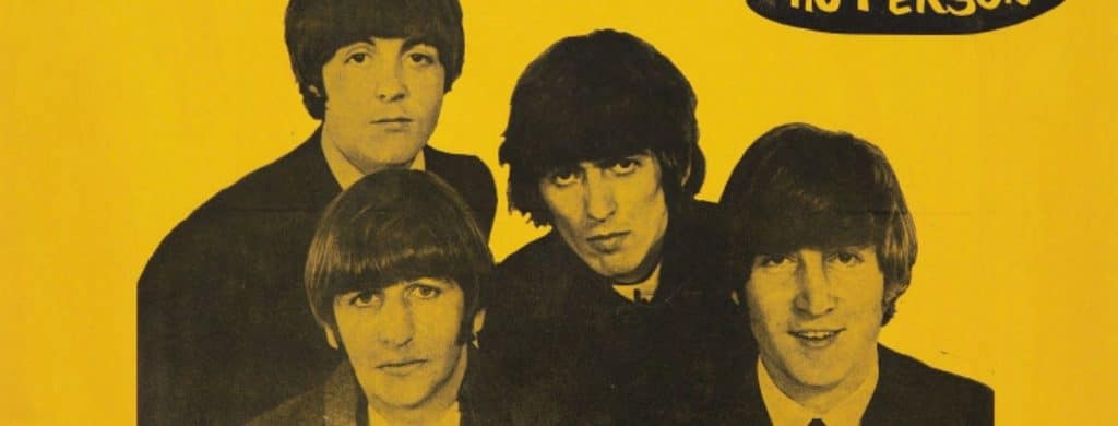 Une affiche de concert des Beatles vendue aux enchères