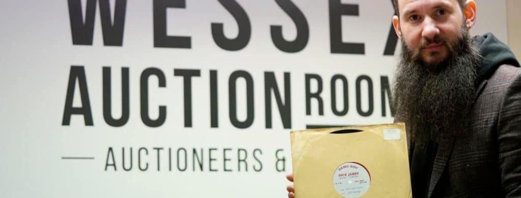 Vente d'un disque rare des Beatles
