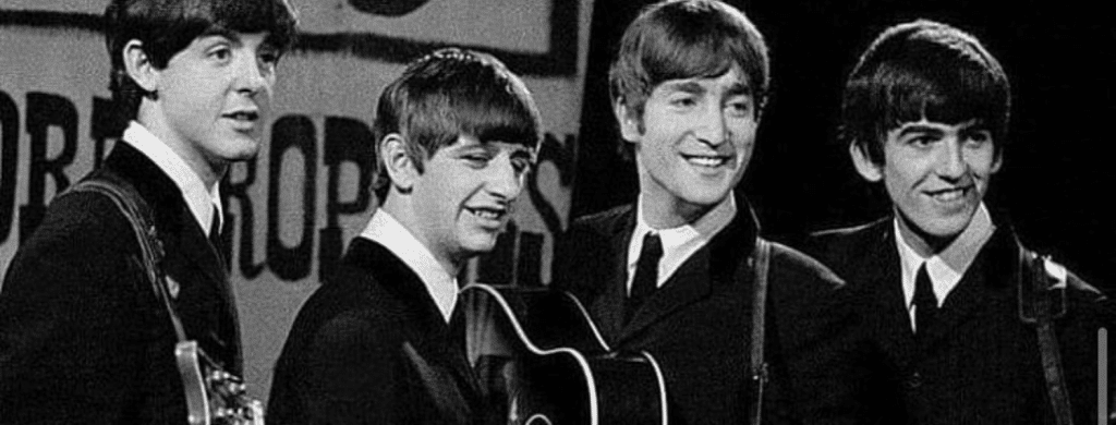 Quelles sont les chansons des Beatles qui sont entrées dans les charts ?