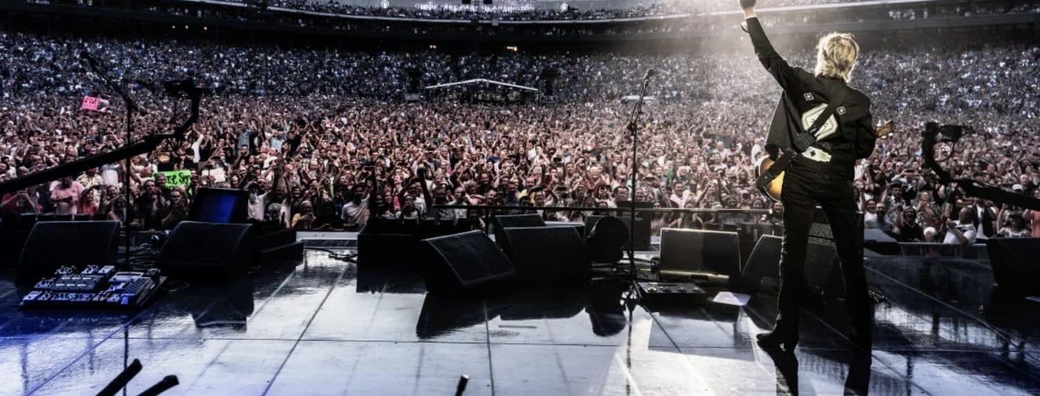 Paul Mccartney en concert en 2022