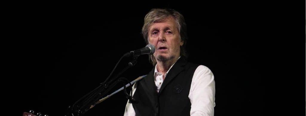 La liste des chansons interprétées par Paul McCartney lors de son concert à Hollywood