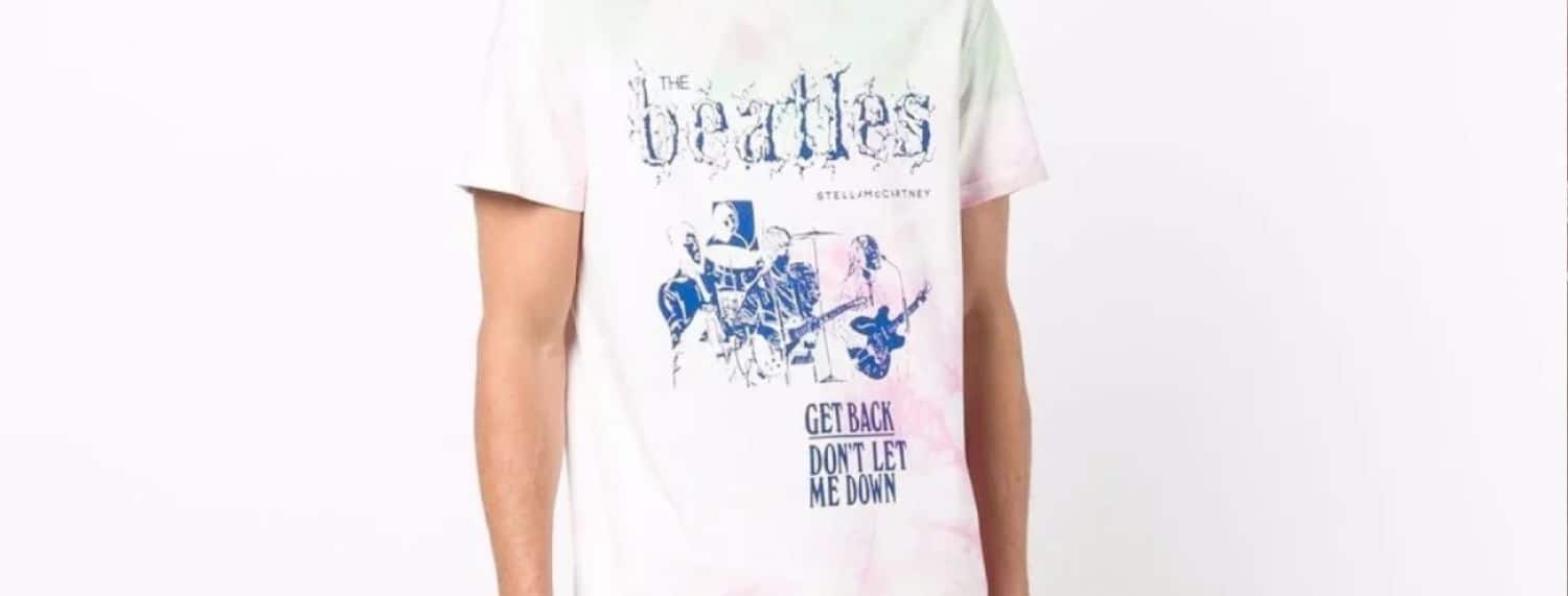 Les pièces Merch des Beatles x Stella McCartney sont soldées à 50 %.