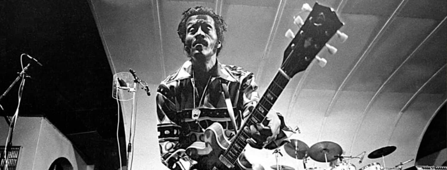 Le fils de George Harrison, Dhani, était furieux qu'il n'ait pas joué Chuck Berry lors de son concert au Prince's Trust en 1987 Le fils de George Harrison, Dhani, était furieux qu'il n'ait pas joué Chuck Berry lors de son concert au Prince's Trust en 1987