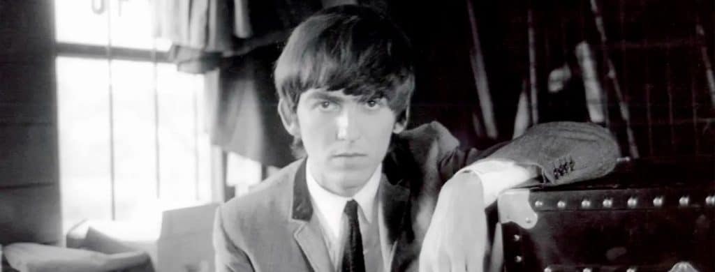 George Harrison parle de l'"étiquette" que la presse lui a donnée lorsque les Beatles sont arrivés en Amérique.