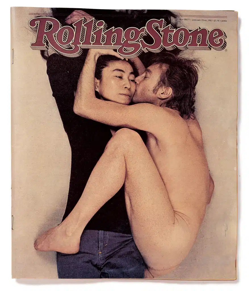 RS335, 22 janvier 1981 PHOTOGRAPHIE D'ANNIE LEIBOVITZ