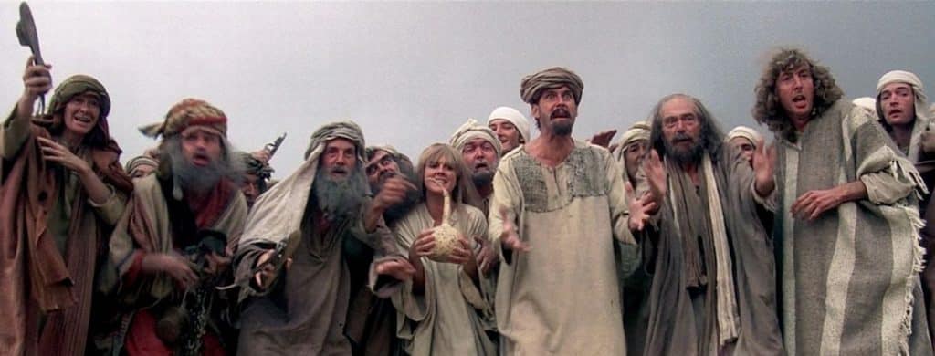 George Harrison dit qu'il n'a pas été sacrilège en produisant "Life of Brian" : "Le Christ s'en est bien sorti".