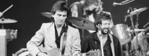 George Harrison a déclaré que si Eric Clapton lui donnait un coup de pouce sur un solo de slide, cela signifiait "plus de la moitié de la population".